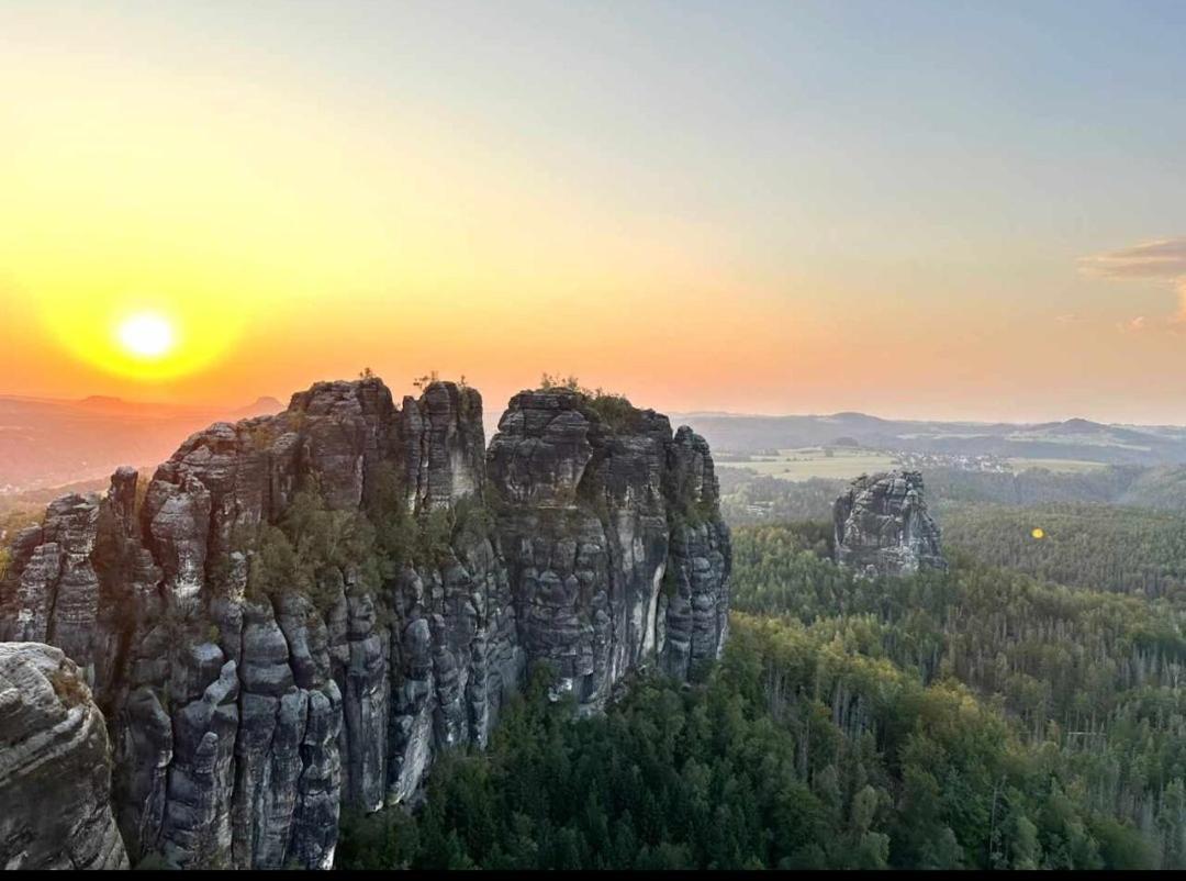 Haus Angermann Apartment Struppen Екстериор снимка